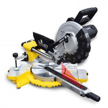 BAMATO pull-cut and mitre saw KP-255 incl. 2x saw blade